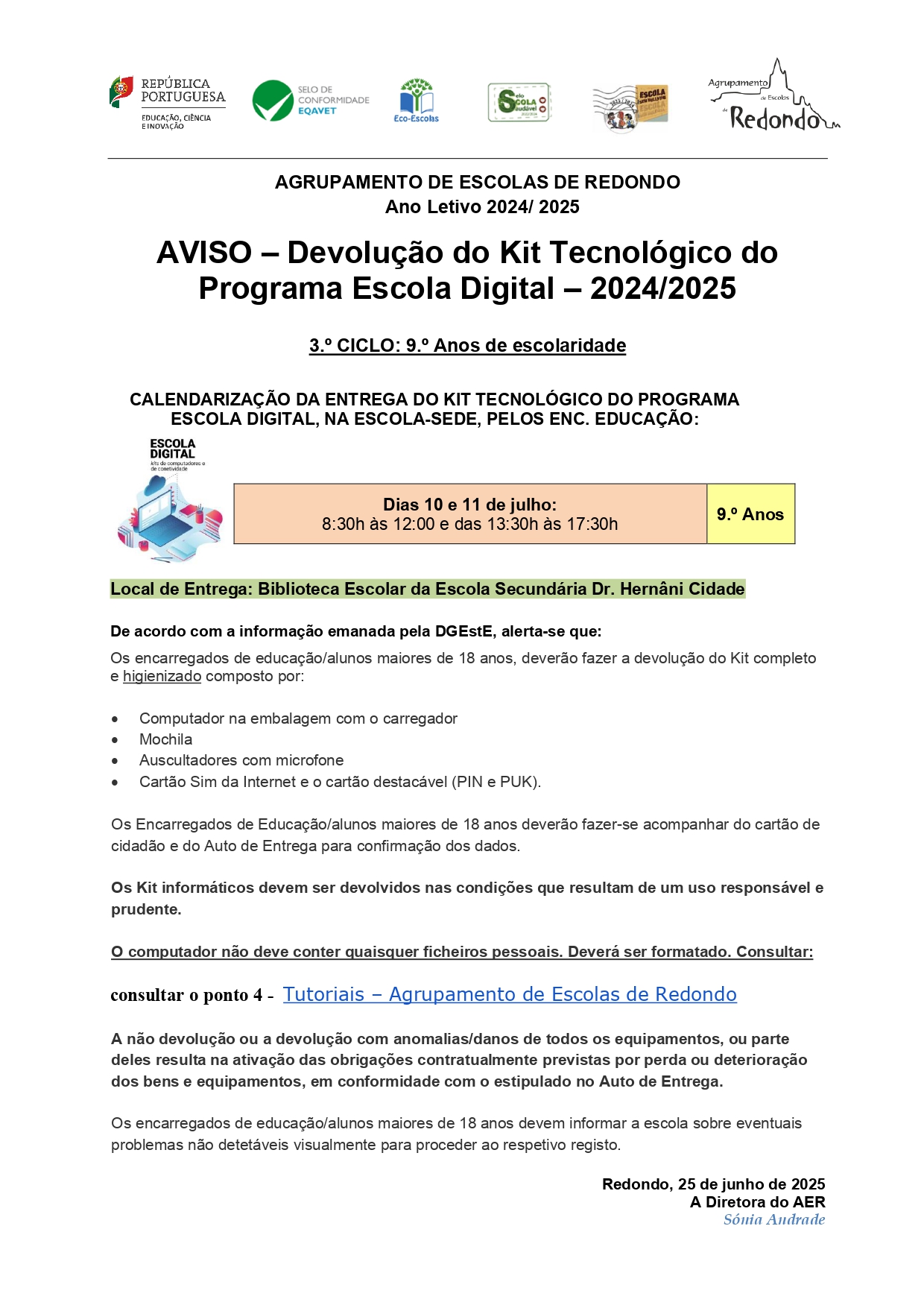 Aviso E.E Entrega_computadores - 3 ciclo_page-0001